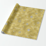 Hanukkah Wrapping Paper "Glitzy Bling" Geschenkpapier<br><div class="desc">"Hanukkah Glitzy Bling" Hoffe,  dass Sie unsere neue "Hanukah Happy" Geschenkpackung mit Silber und Goldblendung mögen,  um Ihre Geschenke hübsch zu machen:) Wählen Sie aus 4 Stilen und 5 Größen von Packpapier.
Genießen Sie und danken Sie für Ihr Kommen und Shopping. Ihr Geschäft ist sehr geschätzt.  Happy Hanukkah!</div>