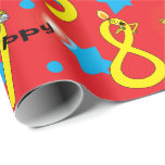 Hanukkah Wrapping Paper "Happy Hanukkah Numbers" Geschenkpapier<br><div class="desc">"Hanukkah glückliche Zahlen." Wunderbar glücklich,  Hanukkah Kerzen schmücken einen roten Hintergrund Geschenkpapier.Genießen Sie mein neuestes Verpackungspapierdesign. Die Preise variieren je nach Wahl zwischen 4 Papiertypen und 5 Papiergrößen.
Danke,  dass Sie anhalten und einkaufen. Sehr geschätzt! Chag/Happy Chanukah/Hanukkah!</div>