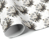 Hanukkah Wrapping Paper mit Menorah Geschenkpapier (Rolleneckpunkt)