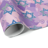 Hanukkah Wrapping Paper Party liefert Geschenkpapier (Rolleneckpunkt)