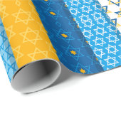 Hanukkah Wrapping Paper Party liefert Geschenkpapier (Rolleneckpunkt)
