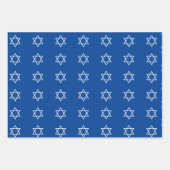 Hanukkah Wrapping Paper Sheets Geschenkpapier Set (Vorderseite)