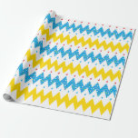 Hanukkah Wrapping Paper "Zickzack Menorah 2" Geschenkpapier<br><div class="desc">"Hanukkah Zickzack Design Menorah 2". Hoffen Sie,  dass Ihnen unsere neue Hanukkah Happy Geschenkpackung mit einem sich wiederholenden Muster unserer "Zickzack Design Menorah" Wählen Sie aus 4 Stilen und 5 Größen von Packpapier. Viel Spaß und vielen Dank für das Anhalten und Shopping. Ihr Geschäft ist sehr geschätzt. Happy Hanukka!</div>