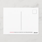 Hanukkah Wreath Postkarte (Rückseite)