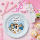 Hanukkah Zeevie und die Maccabes Pappteller (Party)