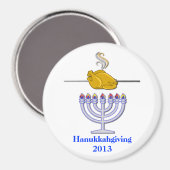 Hanukkahgiving Magnet (Vorderseite/Rückseite)