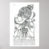 Hanuman, Affengott Poster (Vorne)