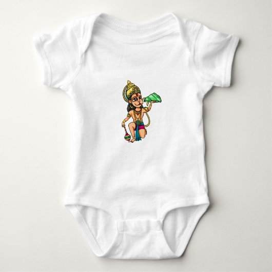 Hanuman Baby Strampler (Vorderseite)