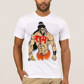 Hanuman Druck-T-Shirt T-Shirt (Vorderseite)