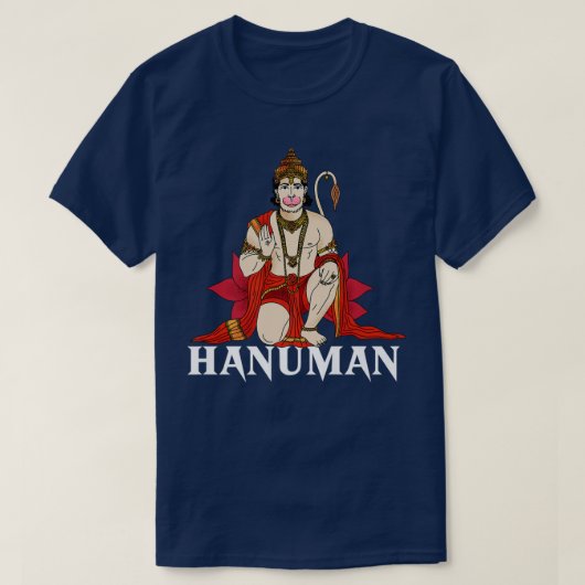 Hanuman Hindu God Premium T-Shirt (Design vorne)