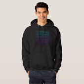 Hanuman Hindu Gott Mythologie Hinduismus Retro Hoodie (Vorne ganz)