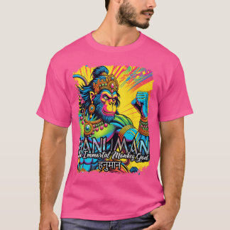 Hanuman Hindu Mythology Monkey God Spirituality gi T-Shirt