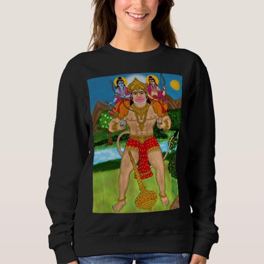 Hanuman Hoodie (Vorderseite)
