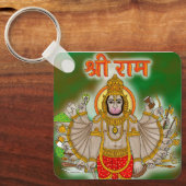 Hanuman Keychain Schlüsselanhänger (Vorderseite)