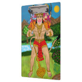 Hanuman-Klemmbrett Klemmbrett (Links)