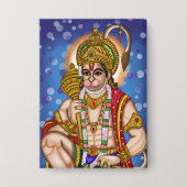 Hanuman-Knopf Button (Vorderseite)