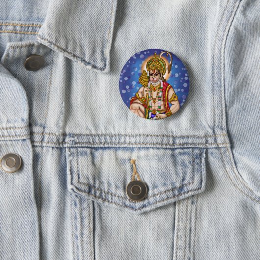 Hanuman-Knopf Button (Beispiel)