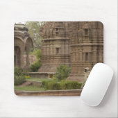 Hanuman-Languren oder Schwarzgesicht-, Gewöhnliche Mousepad (Mit Mouse)