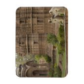 Hanuman-Langurs oder schwarz, gemein oder grau Magnet (Vertikal)