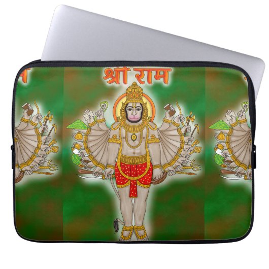 Hanuman Laptop-Hülle Laptopschutzhülle (Vorderseite)