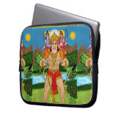 Hanuman-Laptoptasche Laptopschutzhülle (Vorderseite Links)