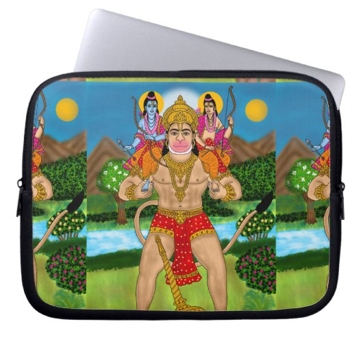 Hanuman-Laptoptasche Laptopschutzhülle (Vorderseite)