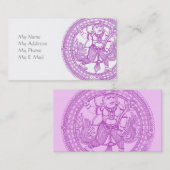 Hanuman Monkey Calling Card Telefonnummerkarte (Vorne/Hinten)