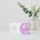 Hanuman Monkey Calling Card Telefonnummerkarte (Stehend Vorderseite)