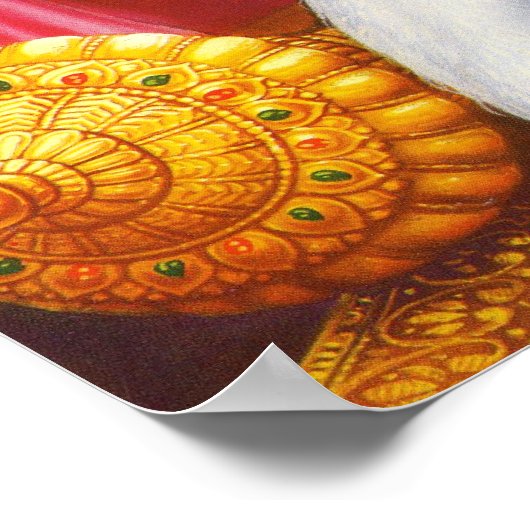 Hanuman Poster (Ecke)