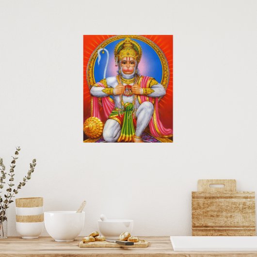 Hanuman Poster (Küche)