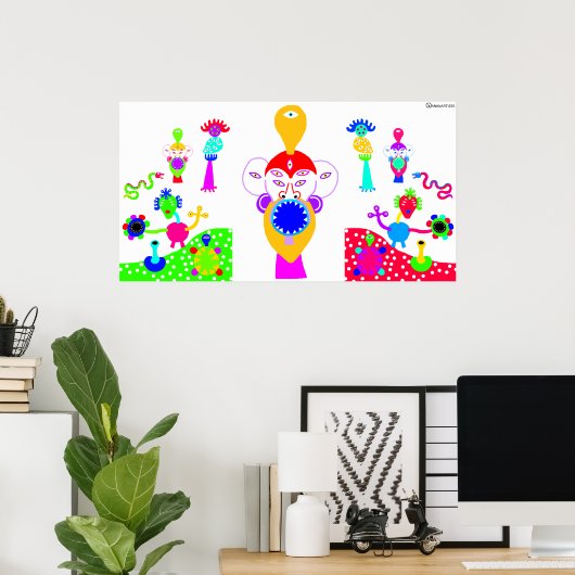 HANUMAN POSTER (Heimbüro)