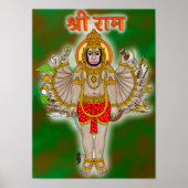 Hanuman Poster (Vorne)