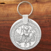 Hanuman Schlüsselanhänger (Vorderseite)