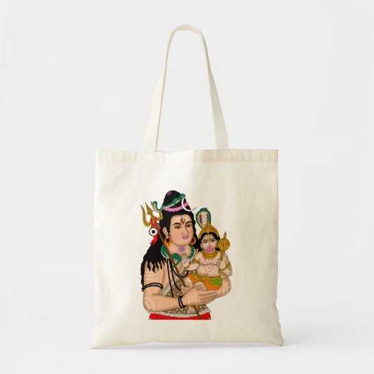 Hanuman & Shiva-Tragetasche Tragetasche (Vorne)