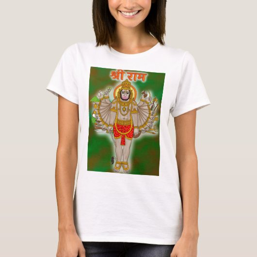 Hanuman-T-Shirt T-Shirt (Vorderseite)