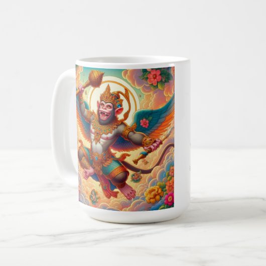 Hanuman-Tasse Kaffeetasse (Vorderseite Links)