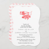 Hanuman Vintag Book Illustration Einladung (Vorne/Hinten)