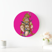 Hanuman Wanduhr (Zuhause)