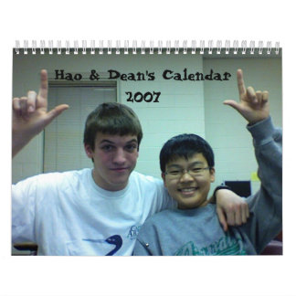 Hao u. Dekans Calendar 2007 Kalender
