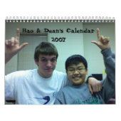 Hao u. Dekans Calendar 2007 Kalender (Titelbild)