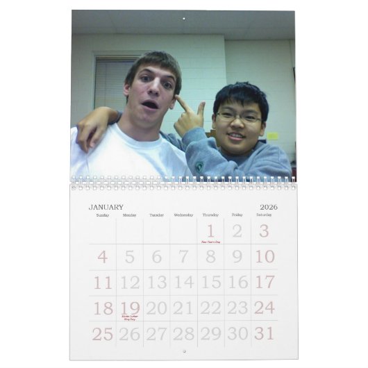 Hao u. Dekans Calendar 2007 Kalender (Jan 2026)