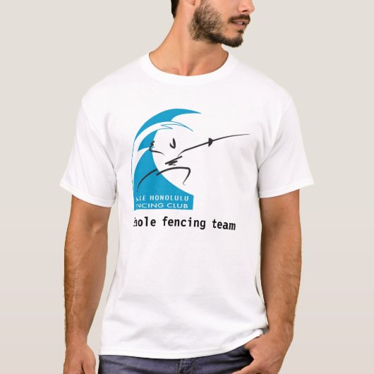 Haole Fechtenteam T-Shirt (Vorderseite)