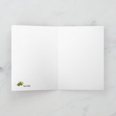 HAP "BEE" Geburtstag Karte (Innenseite)