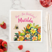 Hap - Biene zum Geburtstag Serviette (Beispiel)