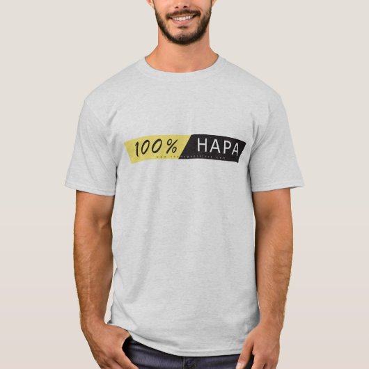 Hapa T - Shirt - 100% HAPA der T - Shirt Männer (Vorderseite)