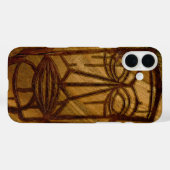 Hapalua Tiki Hawaiian Imitats Koa Wood Case-Mate i iPhone Hülle (Rückseite (Horizontal))
