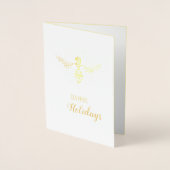 Hapbee Holidays | Anpassbare Karte (Vorderseite)