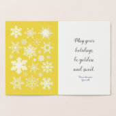 Hapbee Holidays | Anpassbare Karte (Innenseite)