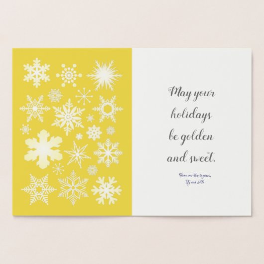 Hapbee Holidays | Anpassbare Karte (Innenseite)