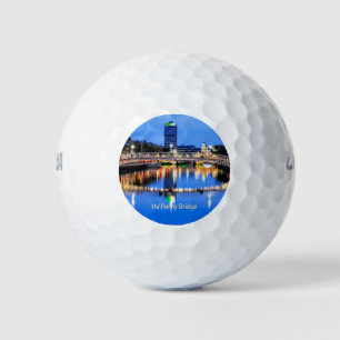 Ha'Penny Bridge, Dublin, Irland Golfball
